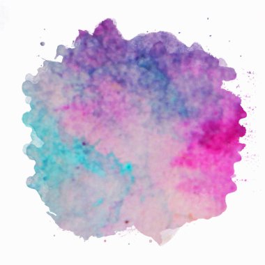 Soyut suluboya tasarımı, boyalı su dokusunu temizler..