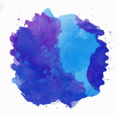 Soyut suluboya tasarımı, boyalı su dokusunu temizler..