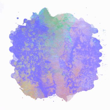 Soyut suluboya tasarımı, boyalı su dokusunu temizler..