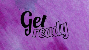 Soyut renkli arkaplan üzerine hazır sözcükler al