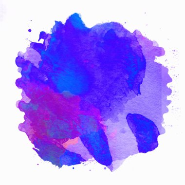 Soyut suluboya tasarımı, boyalı su dokusunu temizler..