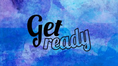 Soyut renkli arkaplan üzerine hazır sözcükler al