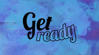 Soyut renkli arkaplan üzerine hazır sözcükler al