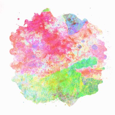 Soyut suluboya tasarımı, boyalı su dokusunu temizler..