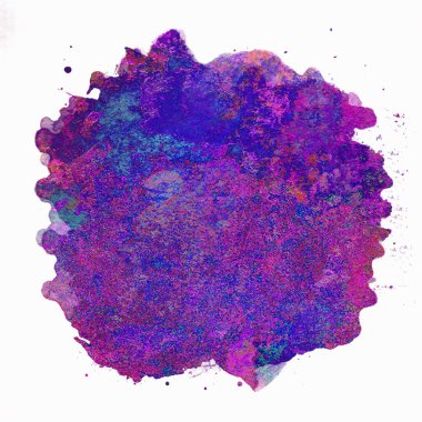 Soyut suluboya tasarımı, boyalı su dokusunu temizler..