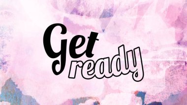 Soyut suluboya tasarımı, su boyalı doku arkaplanı üzerine metin hazırla.