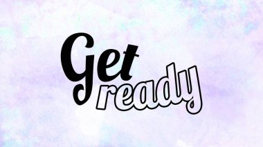 Soyut suluboya tasarımı, su boyalı doku arkaplanı üzerine metin hazırla.