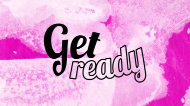 Soyut suluboya tasarımı, su boyalı doku arkaplanı üzerine metin hazırla.