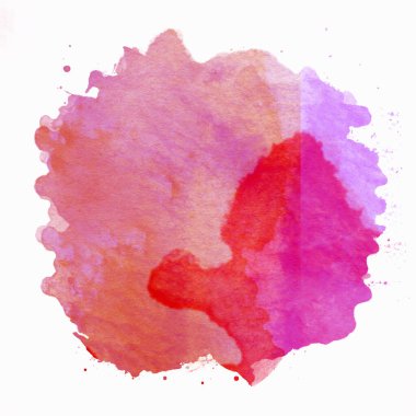 Soyut suluboya tasarımı, boyalı su dokusunu temizler..