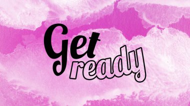 Soyut suluboya tasarımı, su boyalı doku arkaplanı üzerine metin hazırla.