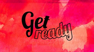 Soyut suluboya tasarımı, su boyalı doku arkaplanı üzerine metin hazırla.