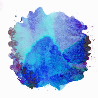 Soyut suluboya tasarımı, boyalı su dokusunu temizler..