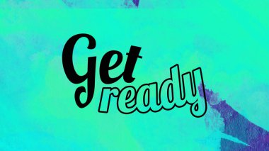 Soyut suluboya tasarımı, su boyalı doku arkaplanı üzerine metin hazırla.