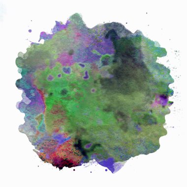 Soyut suluboya tasarımı, boyalı su dokusunu temizler..