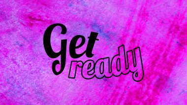 Soyut suluboya tasarımı, su boyalı doku arkaplanı üzerine metin hazırla.