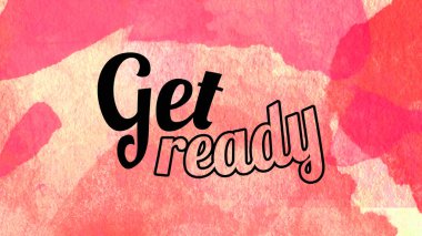 Soyut suluboya tasarımı, su boyalı doku arkaplanı üzerine metin hazırla.