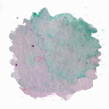 Soyut suluboya tasarımı, boyalı su dokusunu temizler..