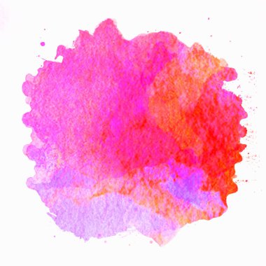 Soyut suluboya tasarımı, boyalı su dokusunu temizler..