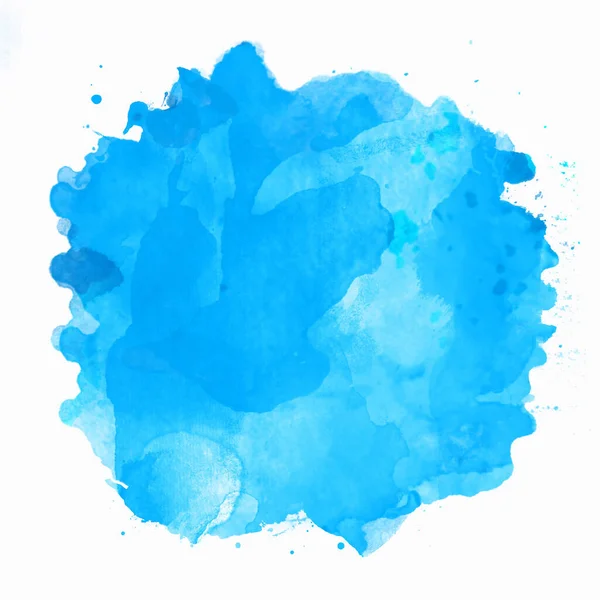 Abstraktní Akvarel Design Umýt Aqua Malované Textury Zblízka — Stock fotografie