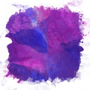 Soyut suluboya tasarımı, su boyalı doku arkaplanı