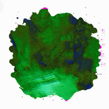 Soyut suluboya tasarımı, boyanmış doku arkaplanı