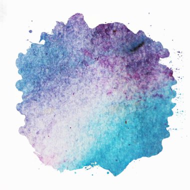 Soyut suluboya tasarımı, boyanmış doku arkaplanı