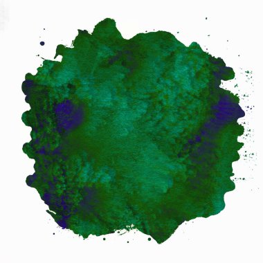 Soyut suluboya tasarımı, boyanmış doku arkaplanı