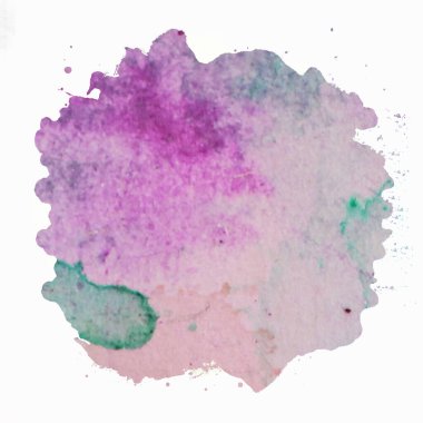 Soyut suluboya tasarımı, boyanmış doku arkaplanı