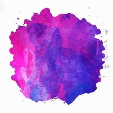 Soyut suluboya tasarımı, boyanmış doku arkaplanı