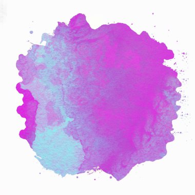 Soyut suluboya tasarımı, boyanmış doku arkaplanı