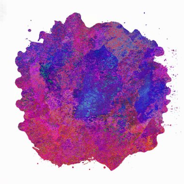 Soyut suluboya tasarımı, boyanmış doku arkaplanı