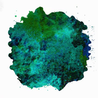 Soyut suluboya tasarımı, boyanmış doku arkaplanı