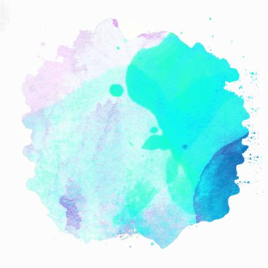 Soyut suluboya tasarımı, boyanmış doku arkaplanı