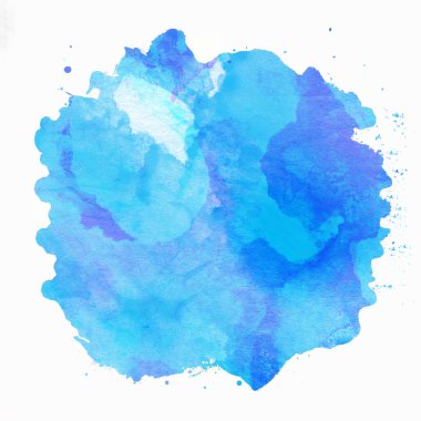 Soyut suluboya tasarımı, boyanmış doku arkaplanı