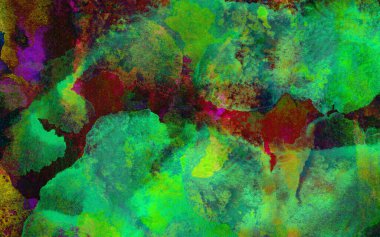 Soyut suluboya tasarımı, su boyalı doku arkaplanı