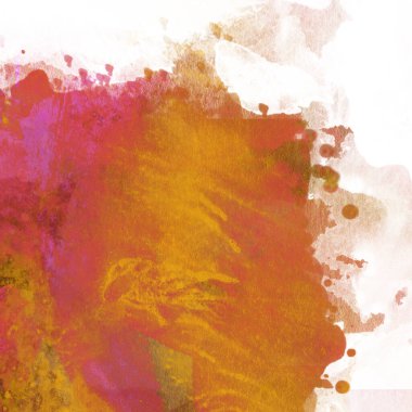 Soyut suluboya tasarımı, su boyalı doku arkaplanı