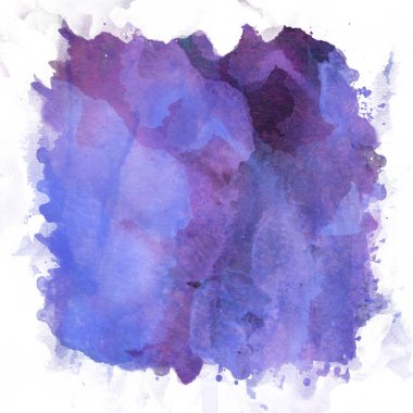 Soyut suluboya tasarımı, su boyalı doku arkaplanı