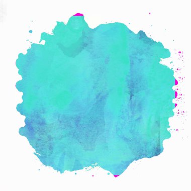 Soyut suluboya tasarımı, boyanmış doku arkaplanı