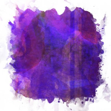 Soyut suluboya tasarımı, su boyalı doku arkaplanı