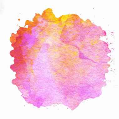 Soyut suluboya tasarımı, boyanmış doku arkaplanı