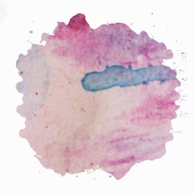 Soyut suluboya tasarımı, boyanmış doku arkaplanı