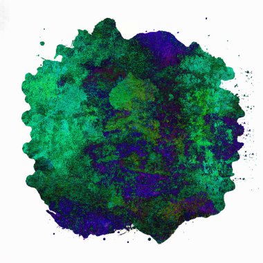 Soyut suluboya tasarımı, boyanmış doku arkaplanı