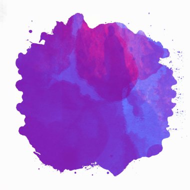 Soyut suluboya tasarımı, boyanmış doku arkaplanı