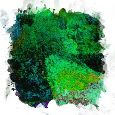 Soyut suluboya tasarımı, su boyalı doku arkaplanı