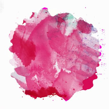 Soyut suluboya tasarımı, boyanmış doku arkaplanı