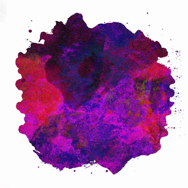 Soyut suluboya tasarımı, boyanmış doku arkaplanı