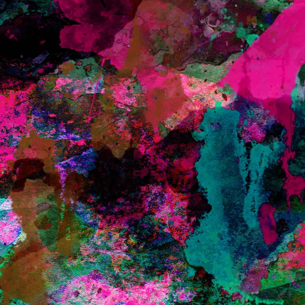 Abstract Geschilderde Aquarel Achtergrond — Stockfoto
