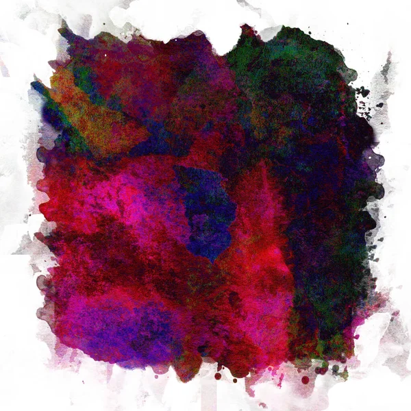 Soyut suluboya tasarımı, su boyalı doku arkaplanı