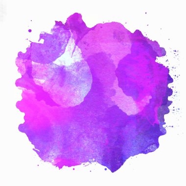 Soyut suluboya tasarımı, boyanmış doku arkaplanı