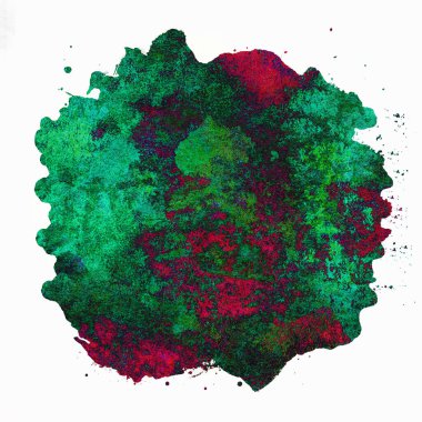 Soyut suluboya tasarımı, boyanmış doku arkaplanı